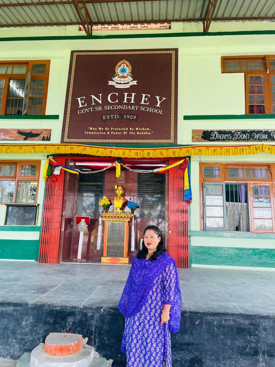 Congratulations! 🎉 Heartiest congratulations to our B.Ed. 2023–2025 Batch student Nima Norket Leapcha , Currently teaching at Enchey Govt. Sr Sec School  Sikkim,  on successfully completing the B.Ed. programme. 🎓✨ Wishing you continued success and excelle